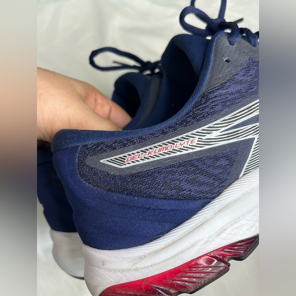 ASICS geo kumo-lyte Men's Blue Running Shoes sz 12 - Picture 8 of 8